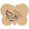 View Image 1 of 1 of Large Cork Coaster - Butterfly