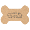 View Image 1 of 1 of Large Cork Coaster - Bone