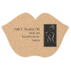 View Image 1 of 1 of Large Cork Coaster - Lips