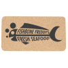 View Image 1 of 1 of Large Cork Coaster - Rectangle - 3-1/4" x 6"