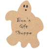 View Image 1 of 1 of Large Cork Coaster - Ghost