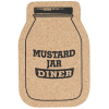View Image 1 of 1 of Large Cork Coaster - Wide Mouth Jar