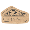 View Image 1 of 1 of Large Cork Coaster - Pizza Slice