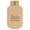 View Image 1 of 1 of Large Cork Coaster - Propane Bottle