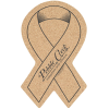 View Image 1 of 1 of Large Cork Coaster - Awareness Ribbon