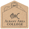 View Image 1 of 1 of Large Cork Coaster - School