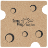 View Image 1 of 1 of Large Cork Coaster - Swiss Cheese