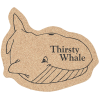 View Image 1 of 1 of Large Cork Coaster - Whale
