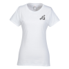 View Image 1 of 2 of Fruit of the Loom Sofspun T-Shirt - Ladies' - White