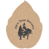 View Image 1 of 1 of Large Cork Coaster - Leaf