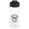 View Image 1 of 3 of Clear Impact Line Up Bottle with Flip Lid - 20 oz.