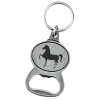 View Image 1 of 2 of Delton Bottle Opener Keychain - Oval