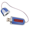 View Image 1 of 4 of Duo USB Drive with Hub - 32GB