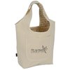 View Image 1 of 3 of Inspirations Reversible Cotton Tote - Script