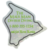 View Image 1 of 1 of Flat Flexible Magnet - State - Hawaii - 30 mil