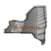 View Image 1 of 1 of Flat Flexible Magnet - State - New York - 30 mil