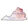 View Image 1 of 1 of Flat Flexible Magnet - State - Virginia - 30 mil