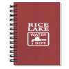 View Image 1 of 1 of Corded Paperboard Journal - 7 inches x 5 inches - 100 sheet