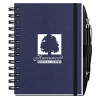 View Image 1 of 1 of Corded Paperboard Journal with Pen - 7 inches x 5 inches - 100 sheet