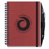 View Image 1 of 1 of Corded Paperboard Journal with Pen - 7" x 5" - 50 sheet