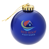 View Image 1 of 3 of Round Shatterproof Ornament - Translucent - Full Color