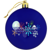 View Image 1 of 2 of Flat Shatterproof Ornament - Opaque - Full Color