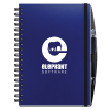 View Image 1 of 1 of Polypro Journal with Pen - 10 inches x 7 inches - 100 sheet - Solid