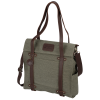 View Image 1 of 5 of Leather Accent Relaxed Carry All Bag