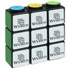 View Image 1 of 2 of Rubik's Magnet Highlighter Set - Closeout