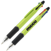View Image 1 of 5 of Orbitor 4-Color Stylus Pen - Metallic