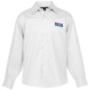 View Image 1 of 3 of Wrinkle Free Cotton Twill Shirt - Men's