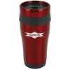 View Image 1 of 3 of Basic Color Steel Tumbler - 16 oz. - 24 hr