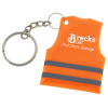 View Image 1 of 3 of Reflective Safety Vest Keychain