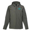 View Image 1 of 4 of Crest Hooded Soft Shell Jacket - Men's