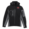 View Image 1 of 3 of Waterproof Hooded Stretch Soft Shell Jacket