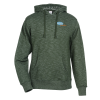 View Image 1 of 3 of Independent Trading Co. Baja Stripe Hooded Pullover Sweatshirt