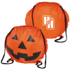 View Image 1 of 3 of Reflective Pumpkin Drawstring Sportpack - 24 hr