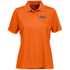 View Image 1 of 1 of Vansport Omega Solid Mesh Tech Polo - Ladies' - Embroidered - 24 hr