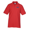 View Image 1 of 3 of Soil Release Blend Pique Polo - Men's