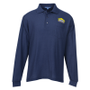 View Image 1 of 3 of Silk Touch Long Sleeve Sport Pocket Shirt - Men's