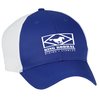 View Image 1 of 3 of Two-Tone Polyester Cap - Transfer - 24 hr