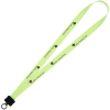 View Image 1 of 2 of Glow in the Dark Lanyard - 3/4" - 32" - Plastic O-Ring