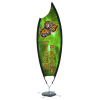 View Image 1 of 2 of Indoor Claw Mesh Sail Sign - 9' - One Sided