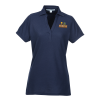 View Image 1 of 3 of Silk Touch Y-Neck Sport Shirt - Ladies' - Embroidered
