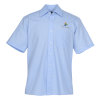 View Image 1 of 3 of Broadcloth Short Sleeve Dress Shirt - Men's