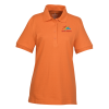 View Image 1 of 3 of Belmont Combed Cotton Pique Polo - Ladies'