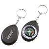View Image 1 of 2 of Oval Compass Keychain - 24 hr