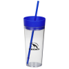 View Image 1 of 2 of Templar Tumbler with Straw - 22 oz. - 24 hr