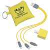 View Image 1 of 5 of Sporty 3-in-1 Pouch with Wall Charger