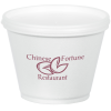 View Image 1 of 2 of To Go Foam Container with Flat Lid - 12 oz.